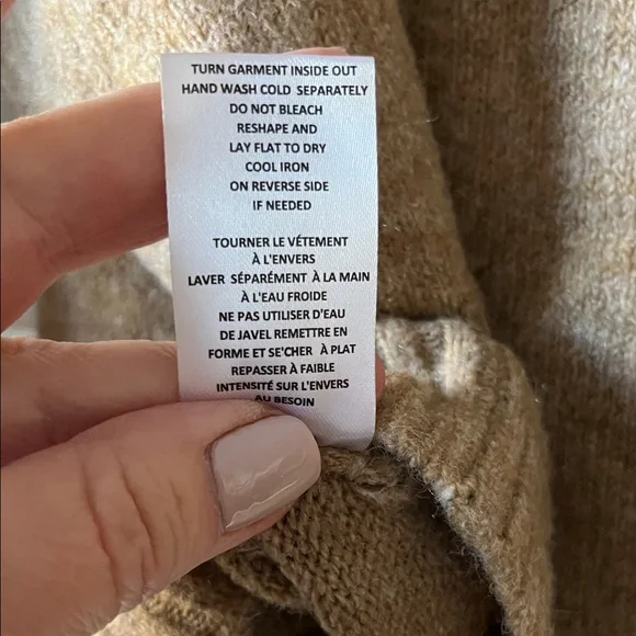 Workshop Republic Clothing Brown Crew Neck Sweater - Picture 4 of 7